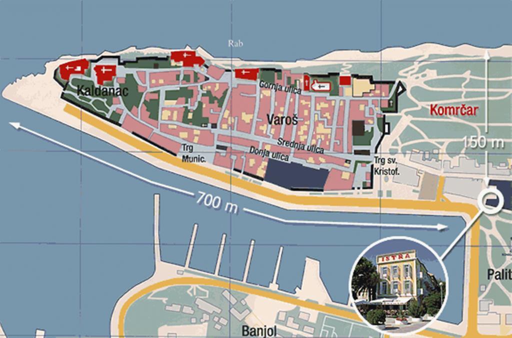 Hotel Istra Rab Town Exterior photo